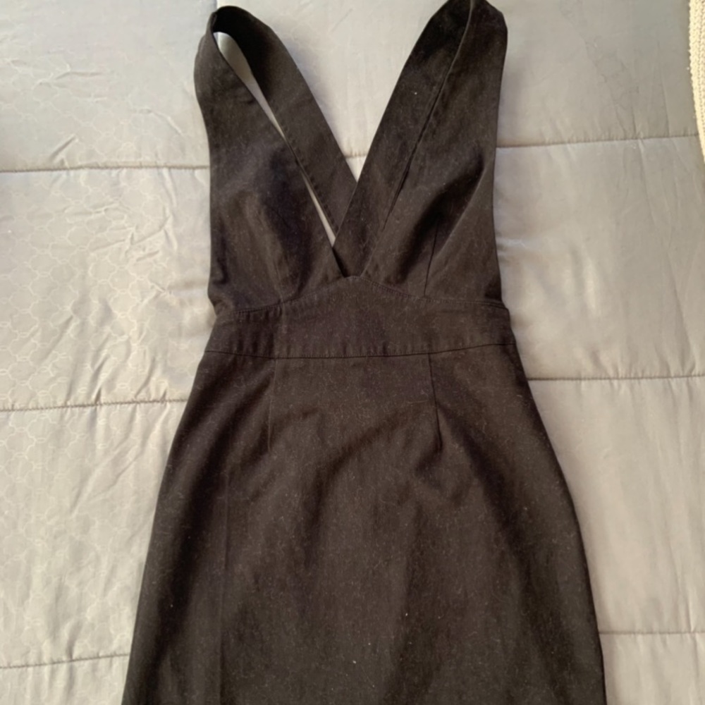 Short black dress